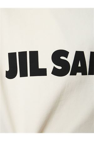 T-shirt in jersey di cotone leggero bianco JIL SANDER | J21GC0001J45148102